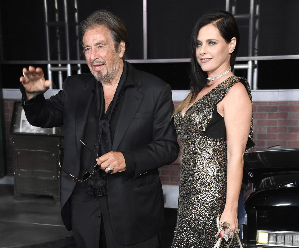 Al Pacino and ex Meital Dohan in 2019. Photo by Frazer Harrison/Getty Images