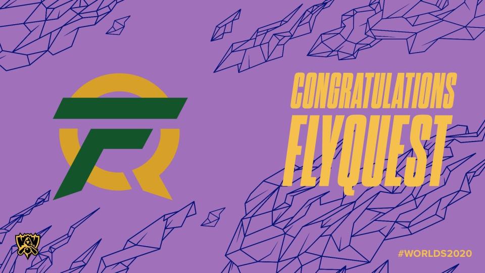 FlyQuest自2017年成軍以來，終於在三年後取得S10世界大賽門票。   圖：翻攝自lol esports twitter