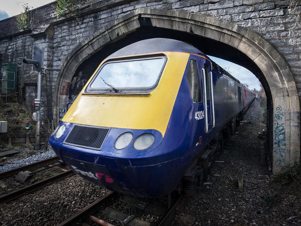 Passenger services have been impacted after a freight train derailed near West Ealing (Getty Images)