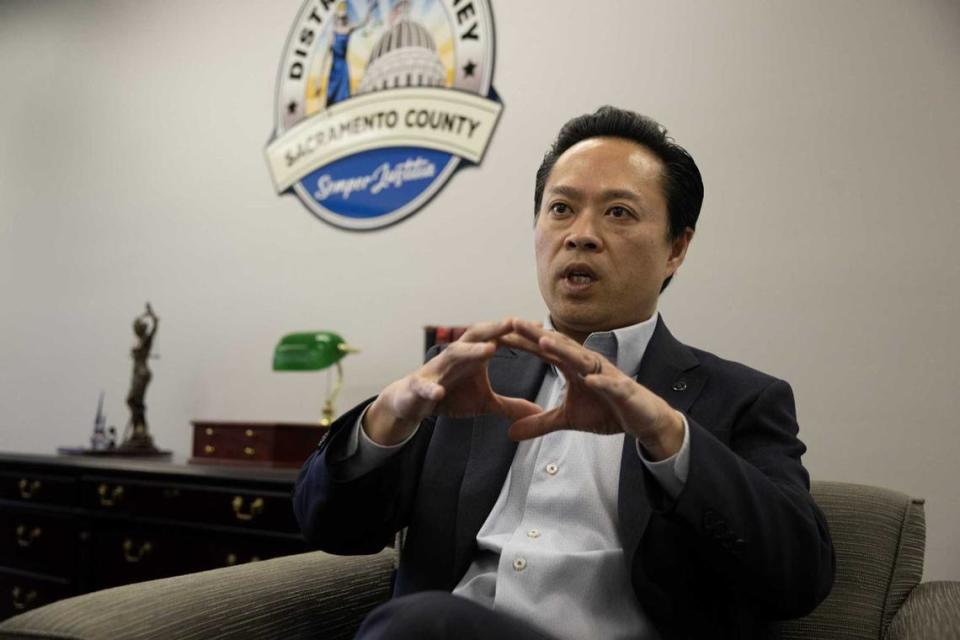 Sacramento County District Attorney Thien Ho office is using a section of the California Code of Civil Procedure to âblanket paperâ Judge Stephen Acquisto, a 10-year veteran of the bench. Sources told The Bee that the move may have come after Acquisto ruled on a re-sentencing in a 2008 second-degree murder case.