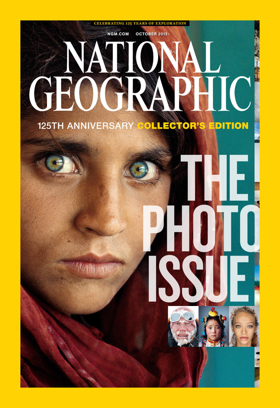 All images are from the October 125th anniversary issue of National Geographic magazine.