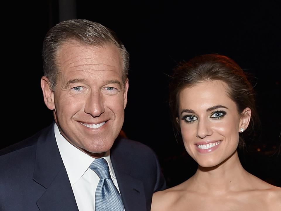 Brian Williams and Allison Williams (Getty Images)