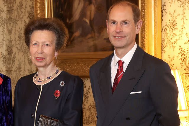 Chris Jackson/Getty Princess Anne and Prince Edward on November 2, 2022 in London, England.