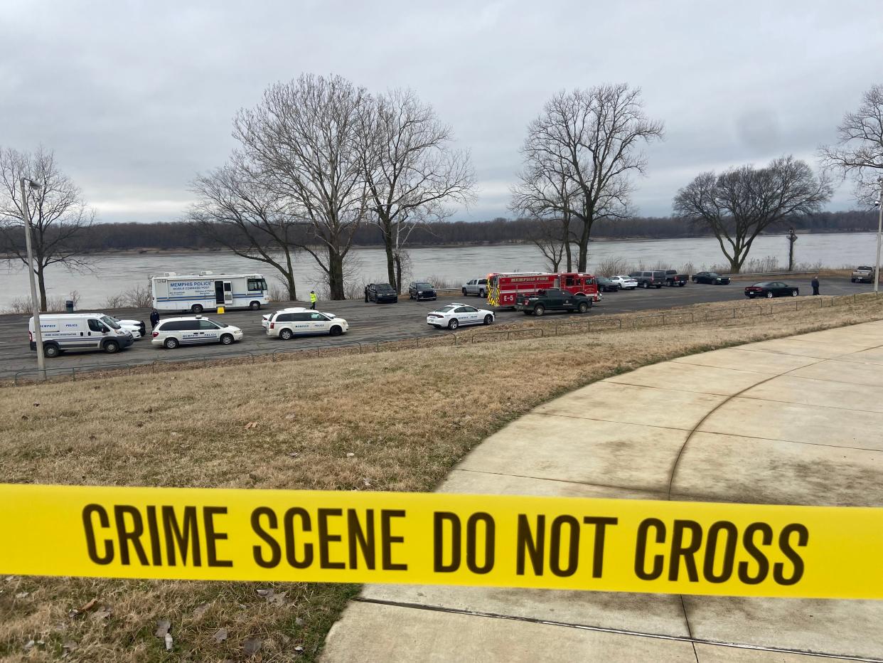 Law enforcement agencies are searching the 800 block of Island Drive in Harbor Town on Wednesday, Feb. 2, 2022, for missing 2-day-old infant Kennedy Hoyle.  Kennedy was last seen Tuesday in the area of Sedgewick Drive and Levi Road. An Amber Alert was issued around 8:45 a.m. Wednesday morning.