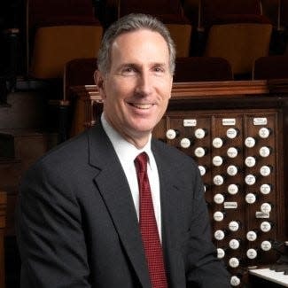 Richard Elliott, the principal organist for the Tabernacle Choir at Temple Square in Salt Lake City, Utah, will perform Feb. 24 at Bethesda-by-the-Sea in Palm Beach.