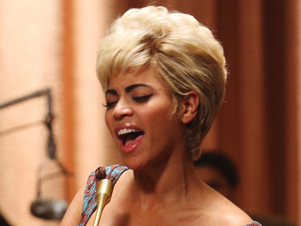 Bey played soul legend Etta James in "Cadillac Records."
