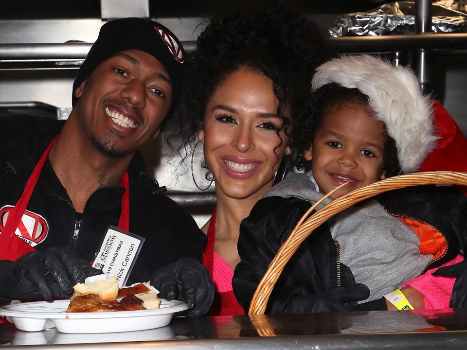 nick cannon brittany bell golden cannon december 2019