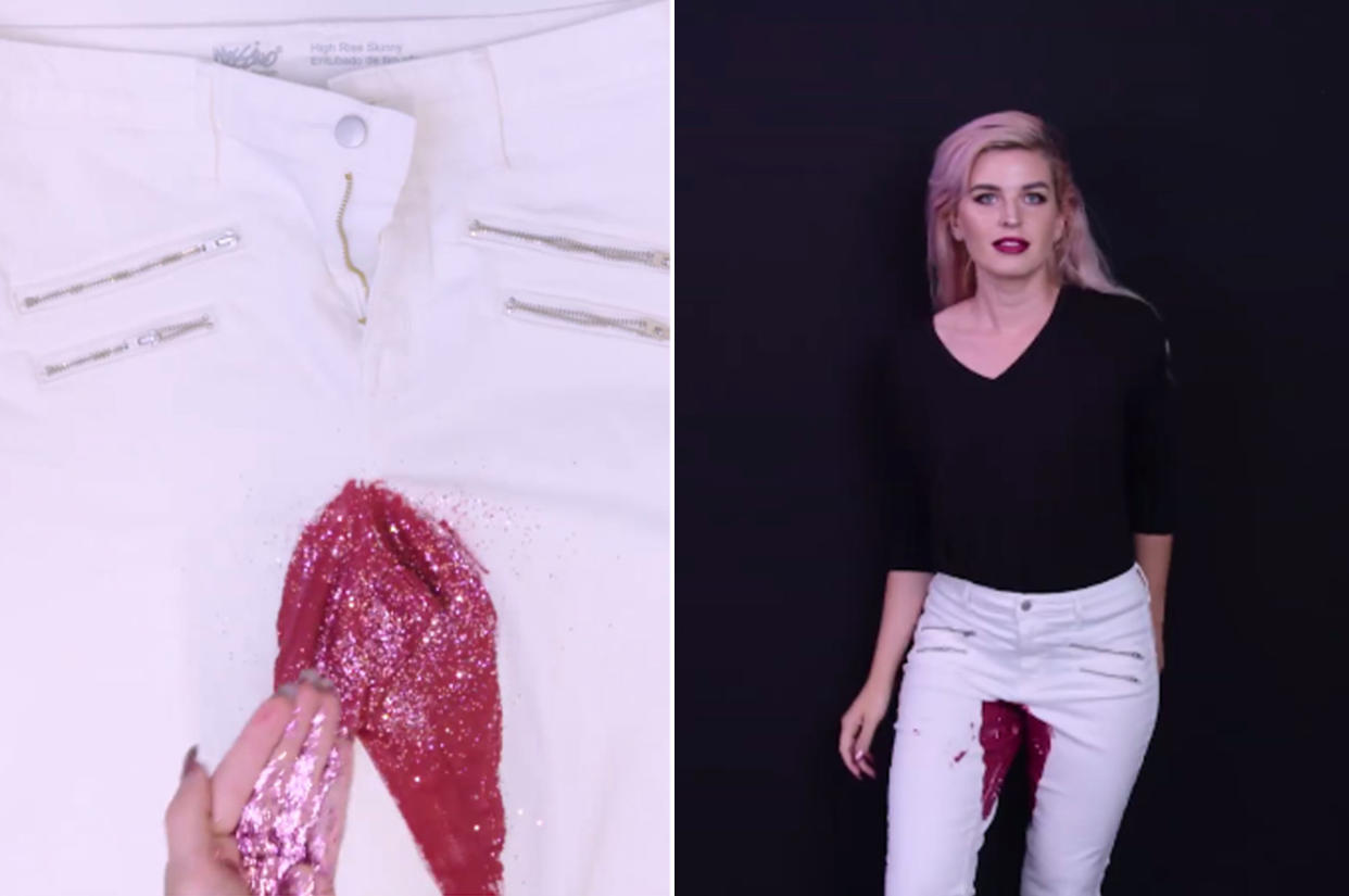 Why “surprise period pants” is actually the best Halloween costume