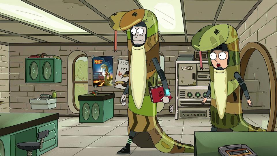 Rick and Morty Season 4, Episode 5 “Rattlestar Ricklactica”