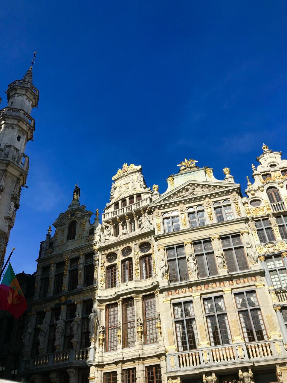 La Grand-Place in Brussels, Belgium, is a UNESCO World Heritage site protected for its iconic Belgian architecture. This was on a sunny day on Sept. 20, 2019. | Sarah Gambles, Deseret News