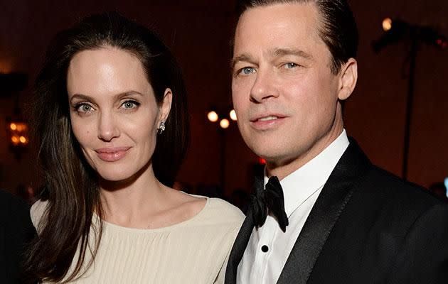 Angelina and Brad split at the end of 2016 after two years of marriage. Source: Getty