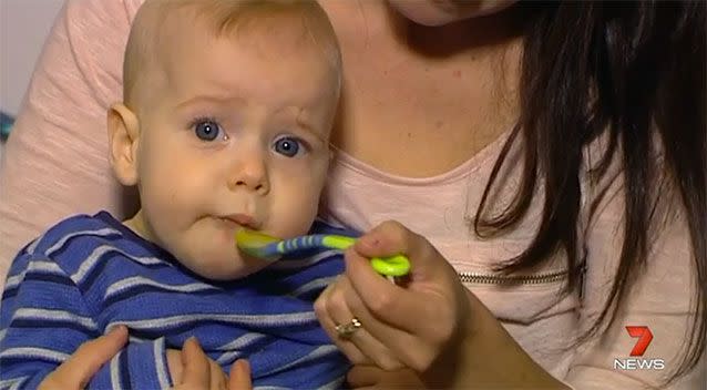 Ben Slieker started at six months, his sister at four. Source: 7 News