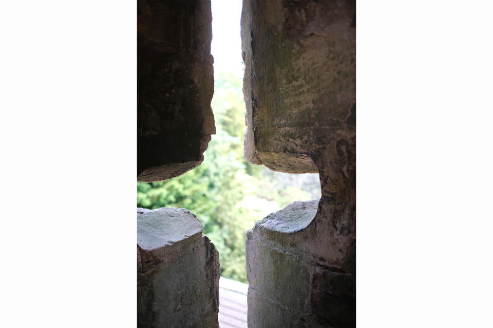 A castle window shot on the TTArtisan 25mm F/2 lens