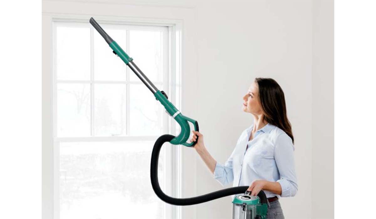The hose attachment makes quick work of high-and-hidden dust. (Photo: Walmart)