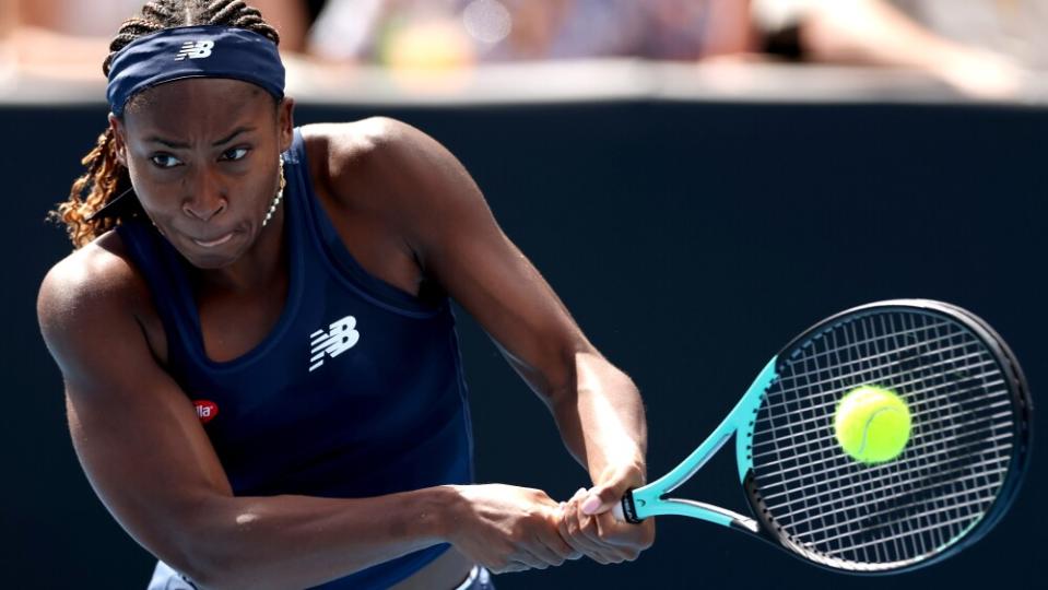 Coco Gauff Australian Open