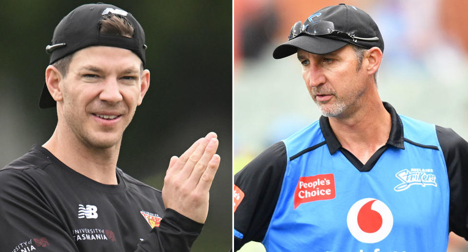 Tim Paine has agreed to take up an assistant role alongside Adelaide Strikers head coach Jason Gillespie in the BBL. Pic: Getty