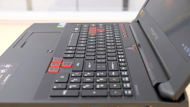 Acer Predator 15 keyboard