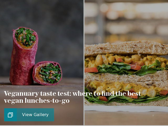 Veganuary taste test: where to find the best vegan lunches-to-go