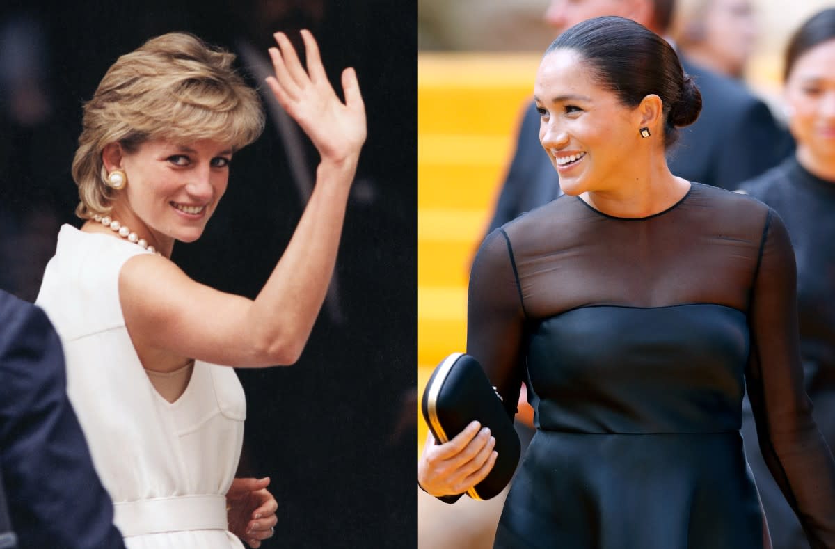 Meghan Markle Shines Wearing Sentimental Piece of Princess Diana's ...