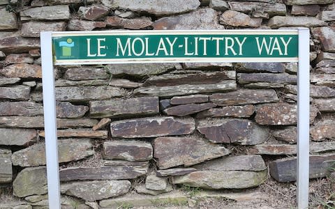  Le Molay- Littry Way sign  - Credit: MARK PASSMORE/Apex