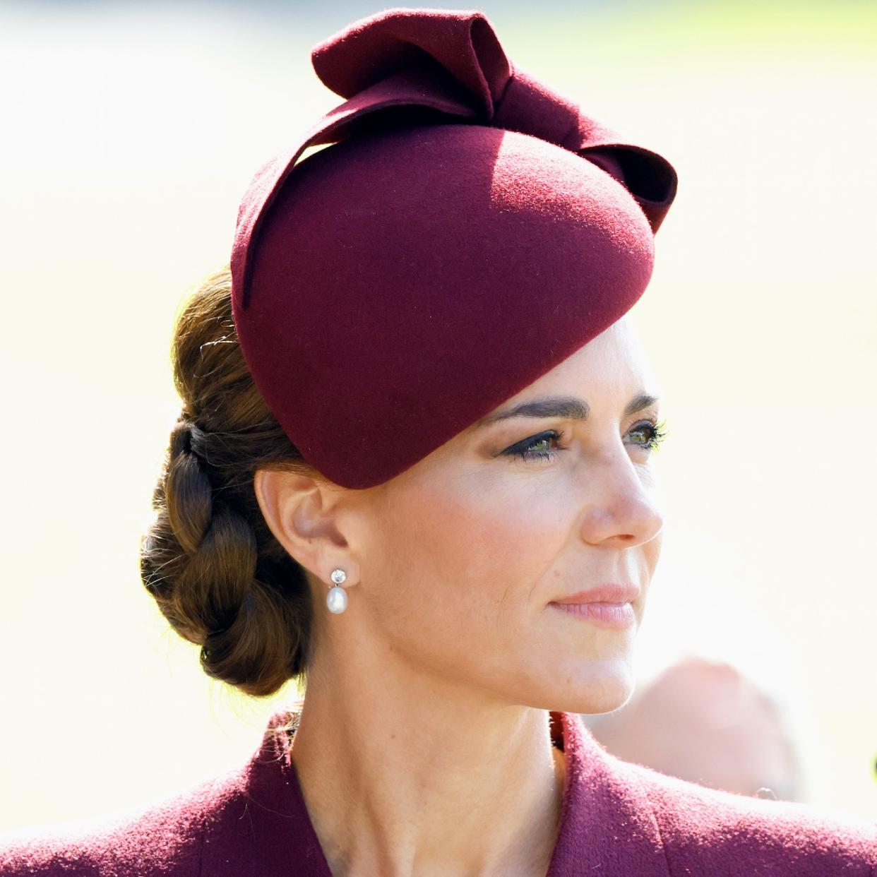  Kate Middleton at the memorial service for Queen Elizabeth's one year anniversary. 