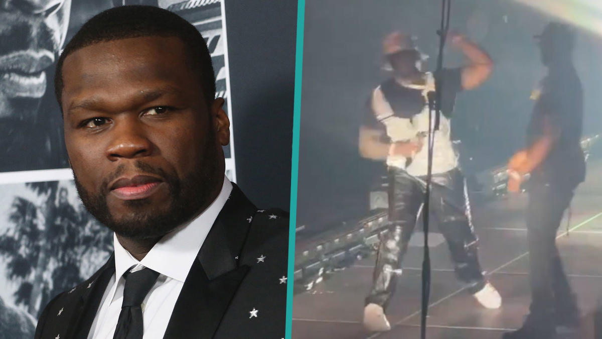 50 Cent Throws Microphone During Concert Allegedly Injuring Concertgoer