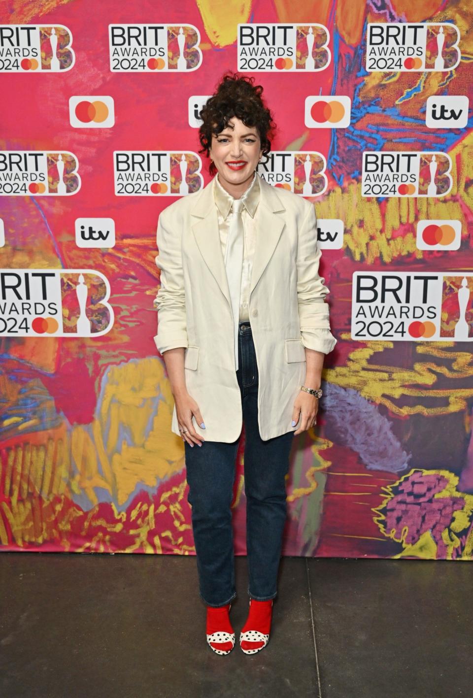 Annie Mac at the 2024 Brit Awards