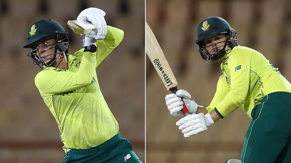 The South African couple became the first married pair to bat together in a major ICC tournament.