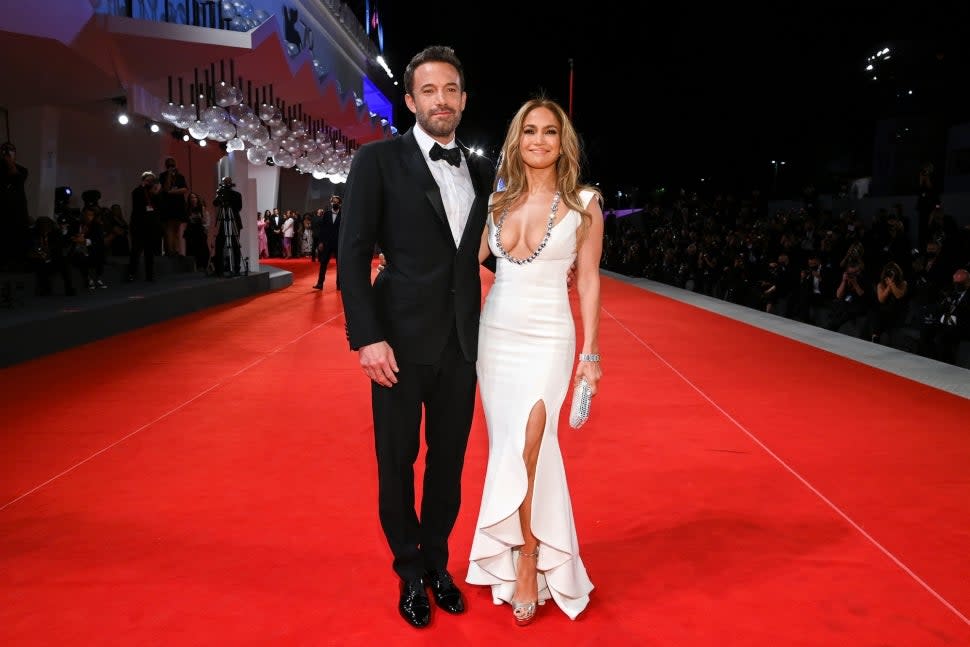 Ben Affleck and Jennifer Lopez 2021 Venice Film Festival