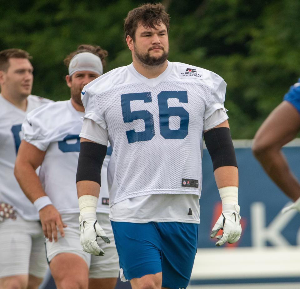 All-Pro guard Quenton Nelson is looking to lead an Indianapolis Colts offensive line that must replace two starters this season.