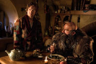 Martin Freeman and Graham McTavish in New Line Cinema's "The Hobbit: An Unexpected Journey" - 2012