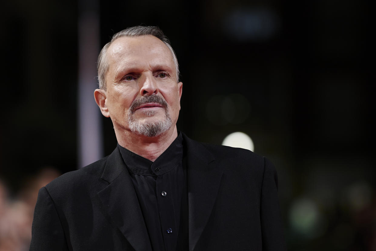 VITORIA-GASTEIZ, SPAIN - SEPTEMBER 05: Miguel Bose attends the 