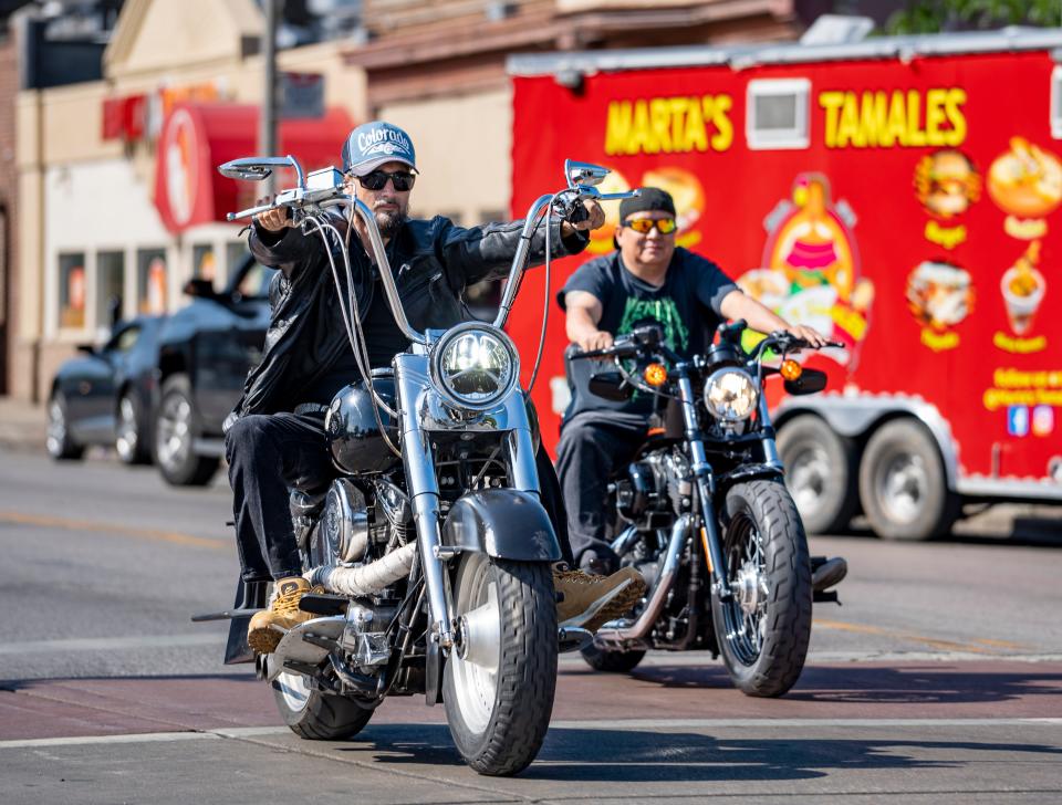 38. Harley-Davidson motorcycle. Harley-Davidson began making motorcycles in Milwaukee in1903. The company has become an international brand.