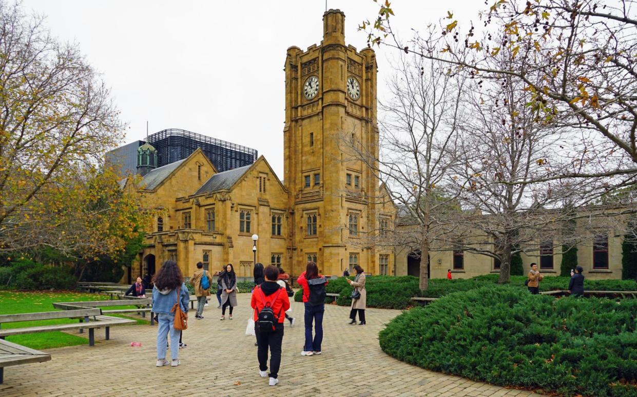 <span>The University of Melbourne has risen to 13th in the QS World University Rankings 2025.</span><span>Photograph: EQRoy/Alamy</span>