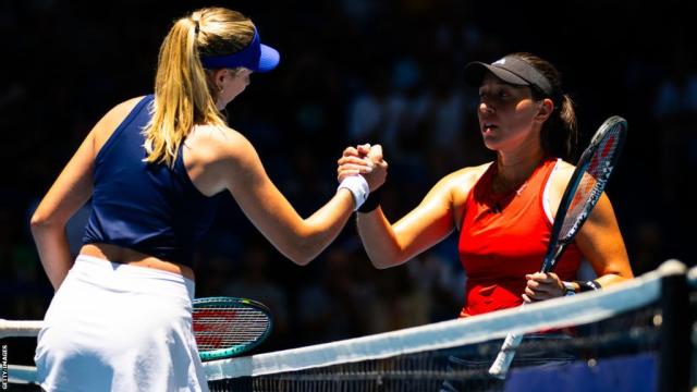 United Cup: Katie Boulter fights back to beat Jessica Pegula