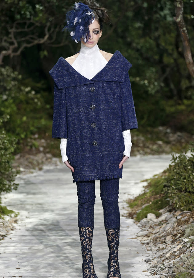 Chanel SS13: Karl Largerfield wanted 'a gothic take on A Midsummer's Night Dream' for his show at Couture Fashion Week.