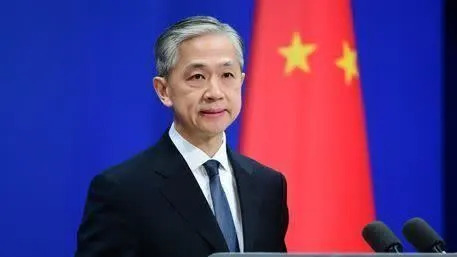 中國外交部發言人汪文斌指稱「已向日方提出交涉」。（圖／翻攝自中國外交部）