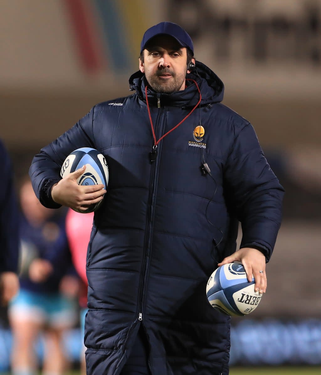 Jonathan Thomas has left his role as Worcester head coach (Mike Egerton/PA) (PA Archive)