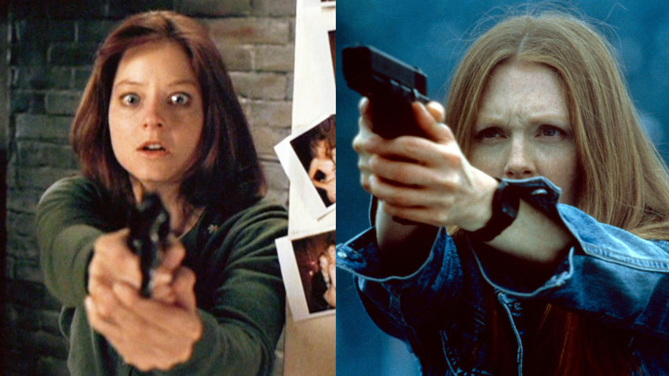 Julianne Moore took over from Jodie Foster as Clarice Starling in 'Hannibal'. (Credit: Orion/MGM/Getty)