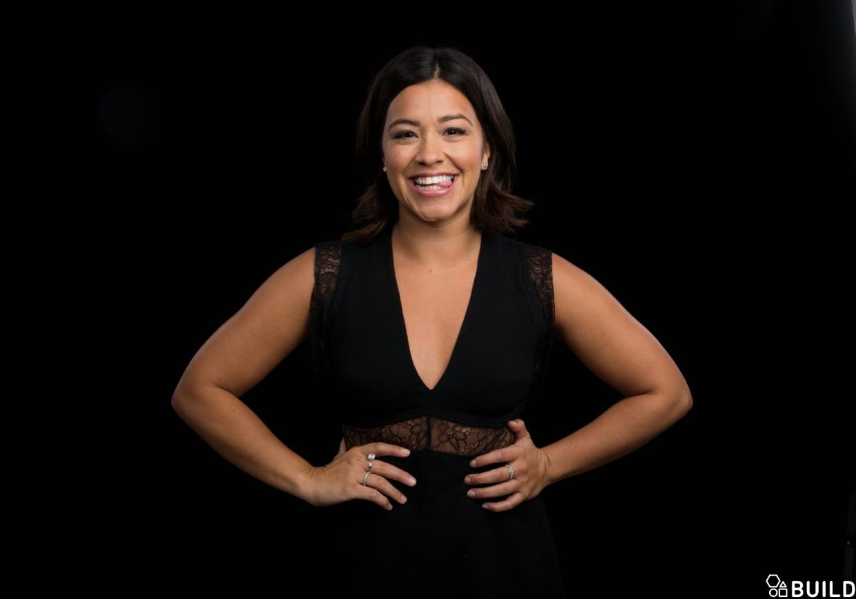 Gina Rodriguez visits AOL Hq for Build on September 26, 2016 in New York. Photos by Noam Galai