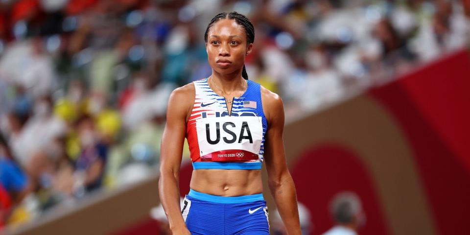 Allyson Felix.