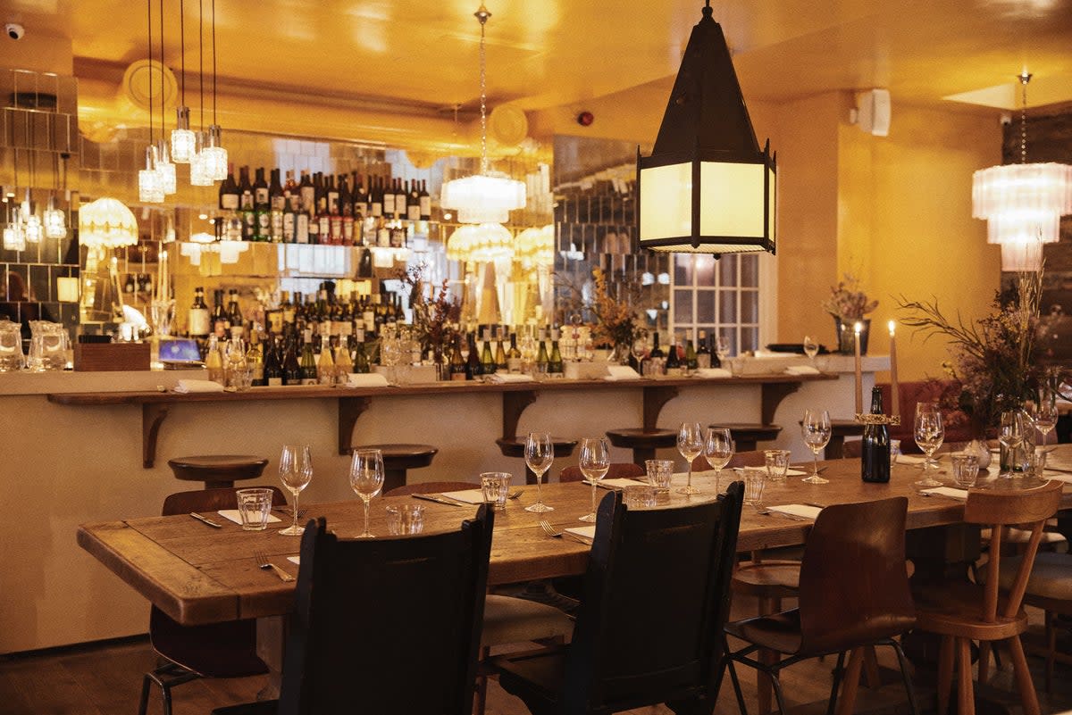 Bubbly atmosphere: the Covent Garden wine bar will also serve French regional classics (Bar du Champagne)