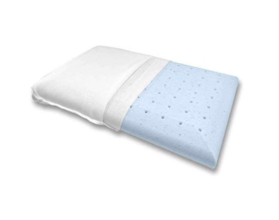 7) Super Slim Gel Memory Foam Pillow
