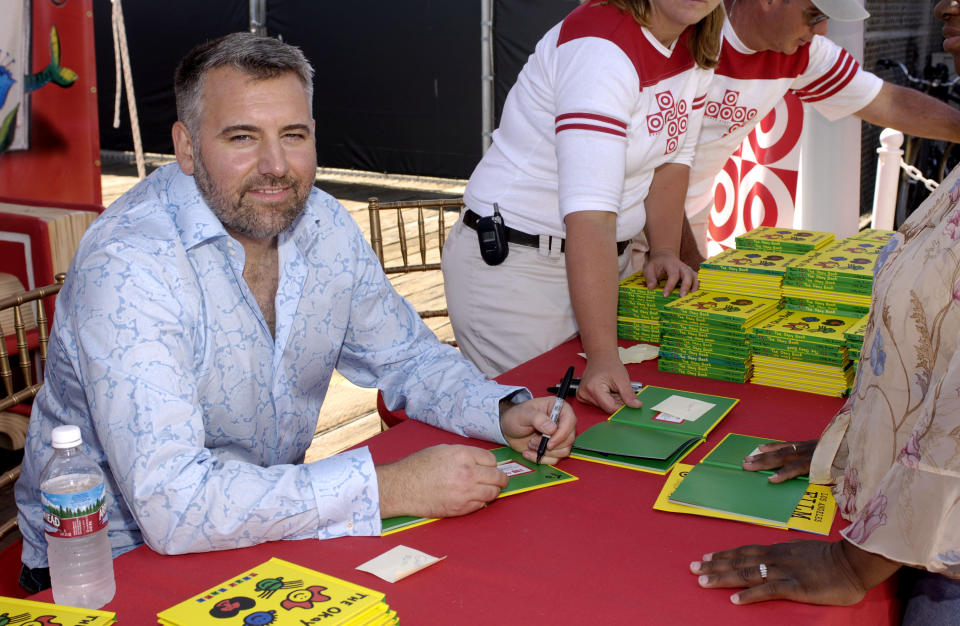 Todd Parr signs copies of his book