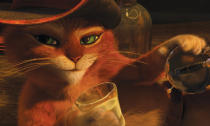 <p>Antonio Banderas lends his voice to the cheeky Puss in Boots.</p>