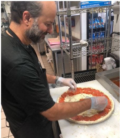 Franchise owner Ferdinand Formoso of Salvatore's Old Fashioned Pizzeria which is preparing open the chain's first location outside of New York in Jacksonville.