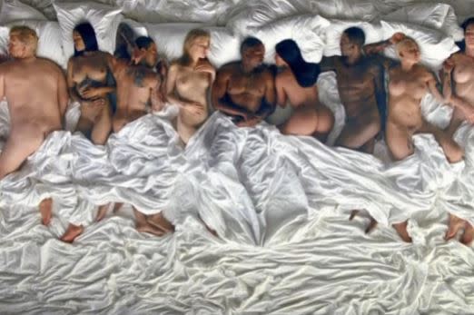 Kanye West unveils new video for “Famous”