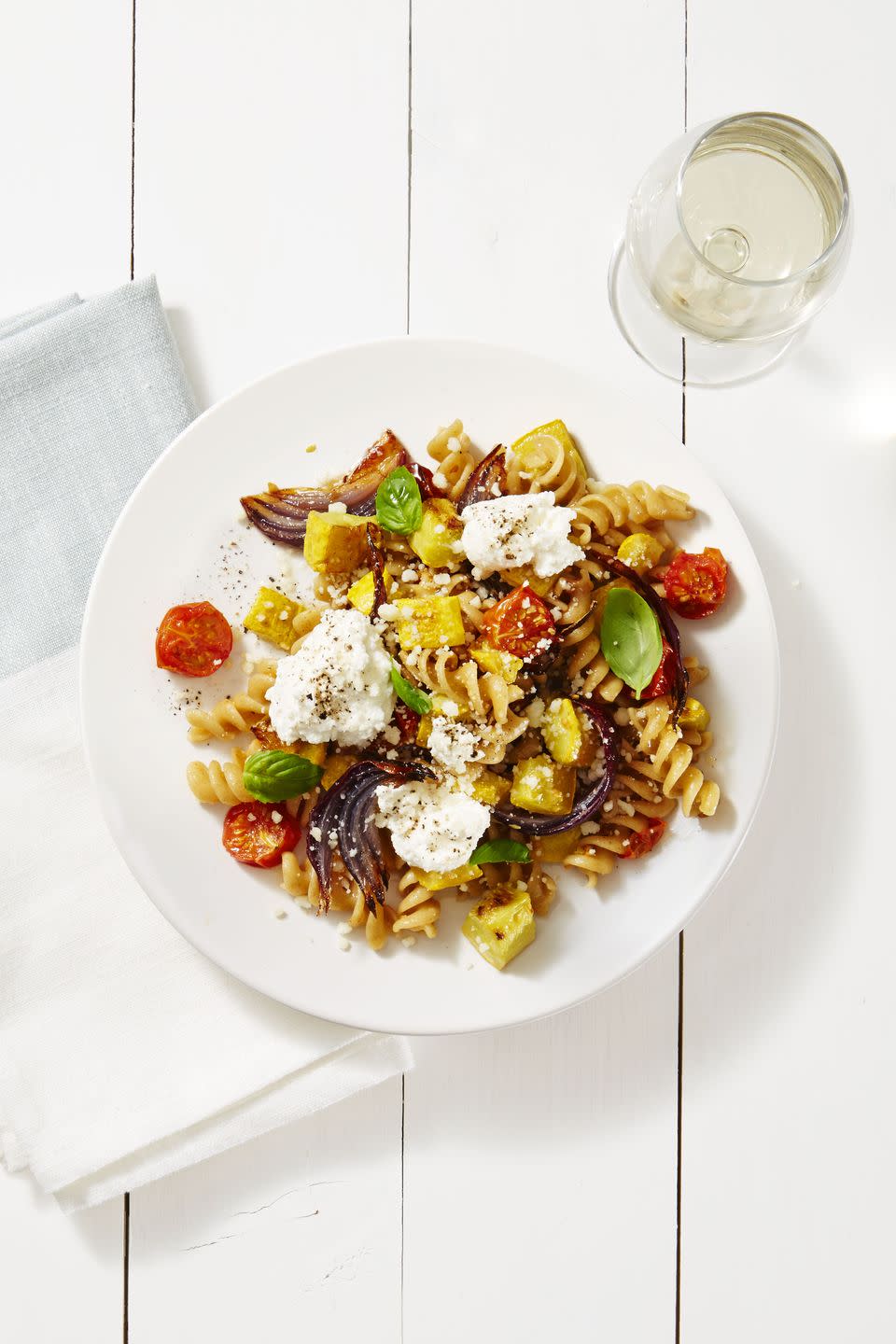 Two-Cheese Roasted-Veggie Fusilli