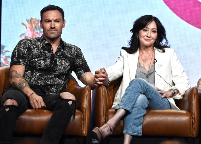 Shannen Doherty y Brian Austin Green