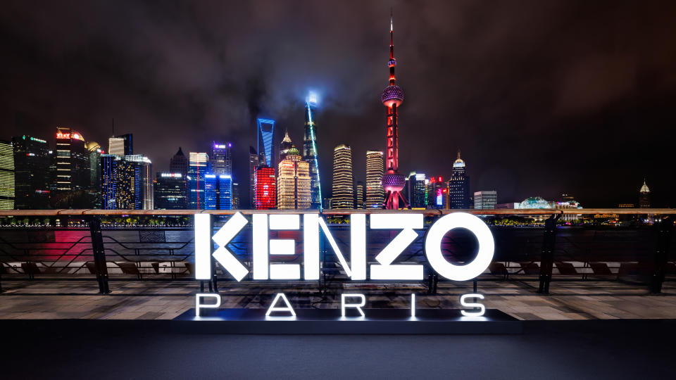 The venue for Kenzo's Shanghai runway debut.